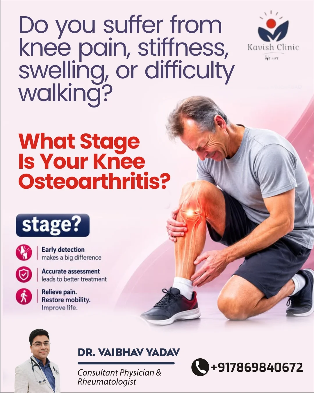 Knee Osteoarthritis Treatment in Indore: Understanding Stages and Your Care Options